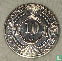 Antilles néerlandaises 10 cent 2016