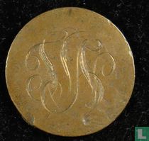 USA   Love Token (Cu)  1800s