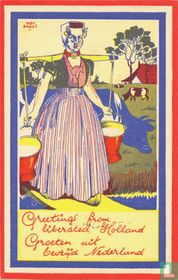 Greetings from liberated Holland Groeten uit bevrijd Nederland