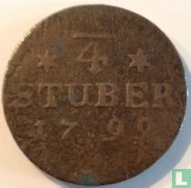 Frise orientale ¼ stüber 1799