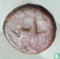 Ephesos, Ionia  AE14  (Artemis & stag)  258-202 BCE