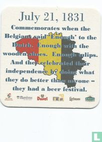 indépendance BELGIQUE