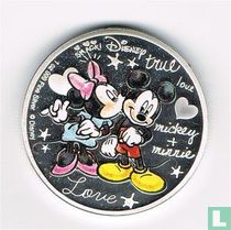 Nieuw-Zeeland 2015 Minnie loves Mickey (zilverkleurig)
