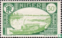 Boot op de Niger