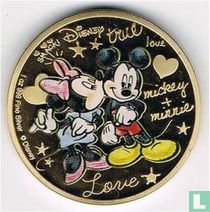 Nieuw-Zeeland 2015 Minnie loves Mickey (goudkleurig) 