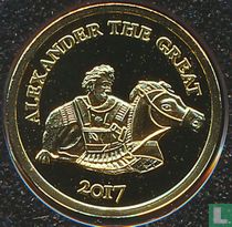 Niger 100 francs 2017 (PROOF) "Alexander the Great"