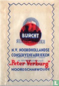Burcht - N.V. Noordhollandse Conservenfabrieken "Peter Verburg"