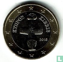Cyprus 1 euro 2016