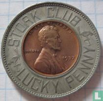 USA , Stork Club Lucky Penny 1937