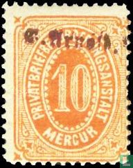 Figure with overprint