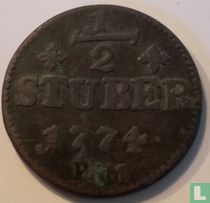 Jülich-Berg ½ stüber 1774