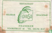 Restaurant Milkbar Oase Snackbar