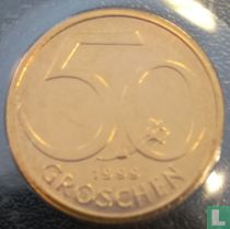 Austria 50 groschen 1999