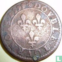 Frankrijk double tournois 1599 (A) 
