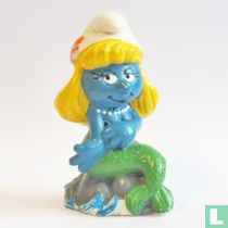 Schtroumpfette sirène 