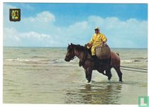 pêcheur à cheval