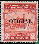 Gymnasium with overprint