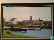 Maas en stadsgezicht Venlo