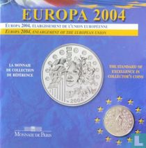 Frankrijk ¼ euro 2004 (folder) "European Union Enlargment"