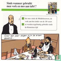 Samenleving: Sinds wanneer gebruikt men vork en mes aan tafel?