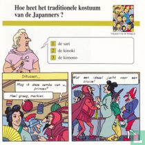 Volken van de wereld: Hoe heet het traditionele kostuum van de Japanners?