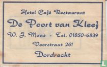 Hotel Café Restaurant De Poort van Kleef