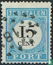 Postage due stamp