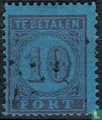 Postage due stamp