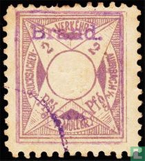 Overprint "Brand 1888"