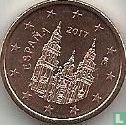 Espagne 1 cent 2017 acheter
