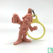 Kabouter met lantaarn [roze]