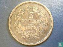 Luxembourg 5 centimes 1870 acheter