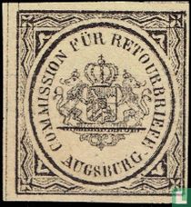 Retourzegel Augsburg - Wapen
