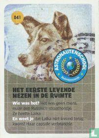 Het eerste levende wezen in de ruimte 