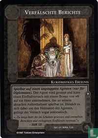 Verfälschte Berichte