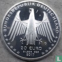 Allemagne 20 euro 2017 "200th anniversary of the Draisine"