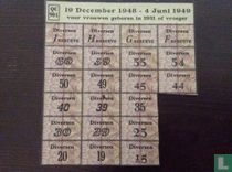 Bonkaart QC 901voor vrouwen geboren 1931 of vroeger