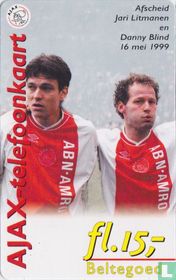 Afscheid Jari Litmanen en Danny Blind 16 mei 1999