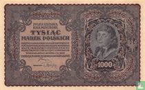 Pologne Marek 1000 1919