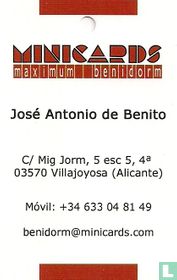 Minicards Benidorm - José Antonio de Benito