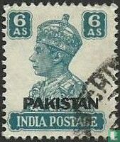 Roi George VI avecsurcharge