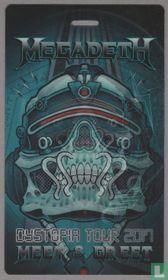 Megadeth, VIP Meet and Greet Pass, 2017