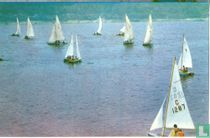Zeilbootjes op Wolga