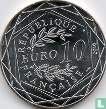 Frankrijk 10 euro 2016 "The Little Prince by plane"
