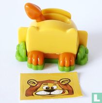 Leeuw met stempel