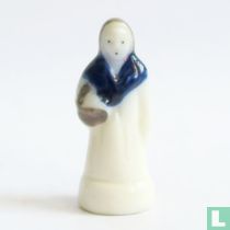 Vrouw met mand
