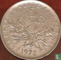France 5 francs 1972 acheter