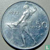 Italie 50 lire 1972