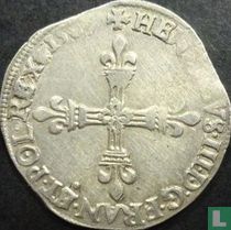 Frankrijk ¼ écu 1587 (A)