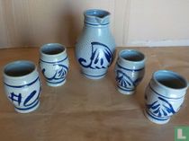 Beverage set - Salt Glaze